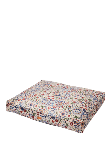 Joules Floral Padded Dog Mattress, Multi, Multi Multi