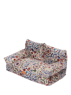 Joules Festival Floral Pet Sofa, Multi - view 2, Multi