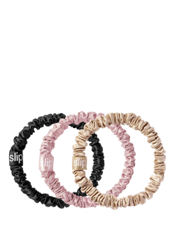 Slip® Pure Silk Skinny Scrunchies, Pack of 3, 