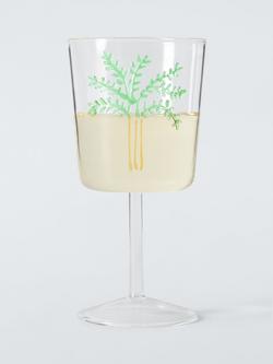 John Lewis Palm Tree Wine Glass, 260ml, Clear - view 2, Clear