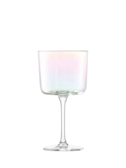 LSA International Iridescence Wine Glass, Set of 2, 250ml, Iridescent, Irridescent