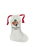 Solesmith Pet Personalised Christmas Stocking, Multi