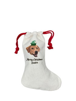 Solesmith Pet Personalised Christmas Stocking, Multi, Multi