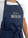 Solesmith Queen/King of the Roast Personalised Apron, Multi