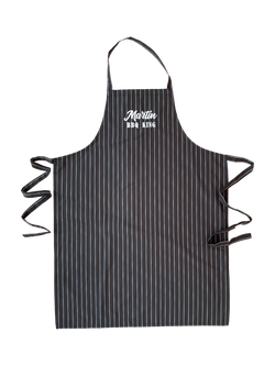 Solesmith BBQ King/Queen Personalised Apron, Multi, Multi