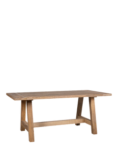 Nkuku Indali 6-8 Seater Dining Table, Natural