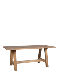Nkuku Indali 4-6 Seater Dining Table, Natural, Natural Natural