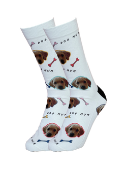 Solesmith Dog Parent Photo Personalised Socks, Multi, Multi
