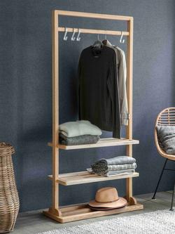 Garden Trading Boscombe Clothes Rail, Natural - view 2, Natural