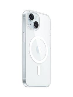 Apple Clear Case with MagSafe for iPhone 15, Clear, 