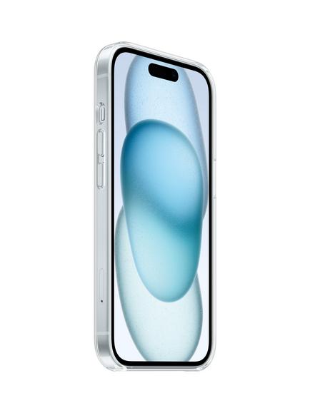Apple Clear Case with MagSafe for iPhone 15, Clear - view 2, 