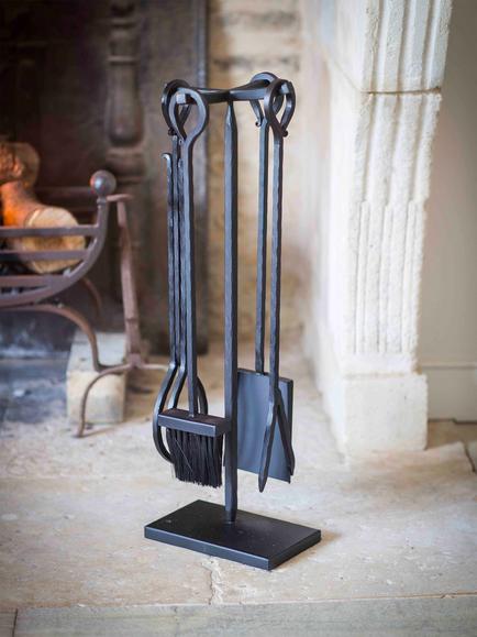 Garden Trading Fireside Set of 4 Tools - view 2, Antique