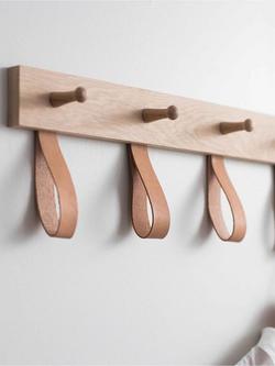 Garden Trading Kelston 5 Peg Rail, Natural - view 2, Natural