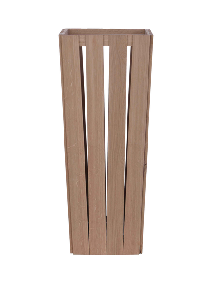 Garden Trading Hambledon Oak Wood Umbrella Stand, Natural, Natural