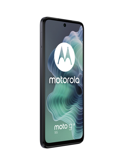 Motorola Moto g35 Smartphone, Android, 4GB RAM, 6.7”, 5G, SIM Free, 128GB, Midnight Black - view 2, Midnight Black