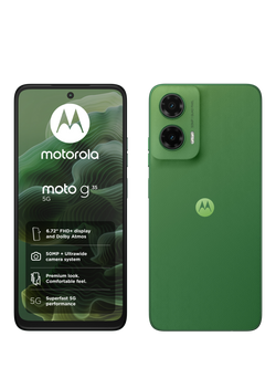 Motorola Moto g35 Smartphone, Android, 4GB RAM, 6.7”, 5G, SIM Free, 128GB, Juniper, Juniper