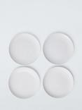 John Lewis Porcelain Coupe Dinner Plates, Set of 4, 27cm, White