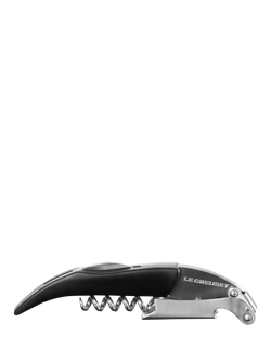 Le Creuset Waiter's Friend Corkscrew, Shiny Black, Shiny Black