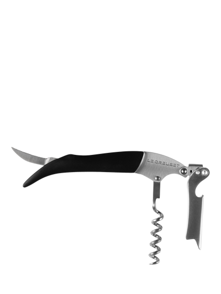 Le Creuset Waiter's Friend Corkscrew, Shiny Black - view 2, Shiny Black