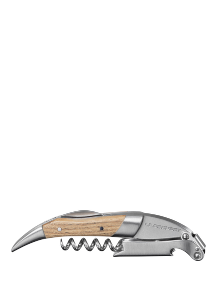Le Creuset Waiter's Friend Corkscrew with Oak Wood Handle, Wood Oak