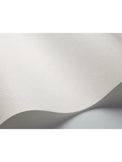 Cole & Son Feather Fan Wallpaper - view 2, Chalk On White  89/4015
