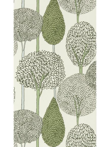 Harlequin Silhouette Wallpaper, Seaglass/Forest HRTW113139