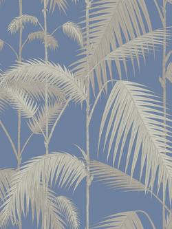 Cole & Son Palm Jungle Wallpaper, Metal/Hyacinth 95/1006