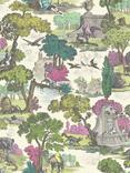 Cole & Son Versailles Grand Wallpaper, Bright Classic/Multi 99/16064