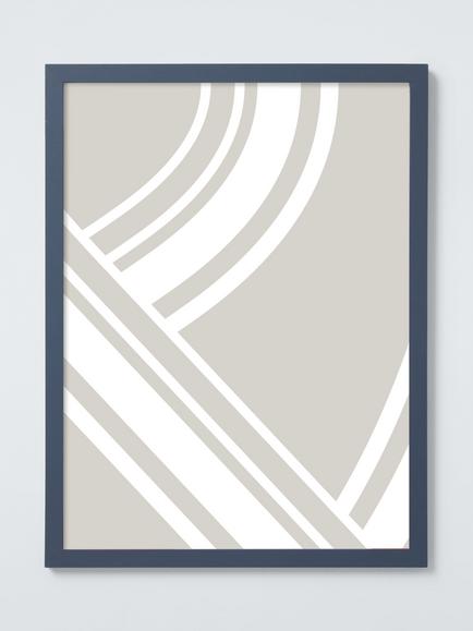 John Lewis MDF Poster Frame, 12 x 16" (30 x 40cm), Lake Blue, Lake Blue