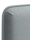 TEMPUR® Arc™ Ergo® Smart Form Upholstered Bed Frame, King Size, Dark Stone