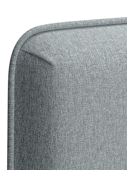 TEMPUR® Arc™ Ergo® Smart Form Upholstered Bed Frame, King Size - view 2, Dark Stone