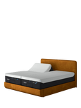 TEMPUR® Arc™ Ergo® Smart Form Upholstered Bed Frame, King Size, Gold