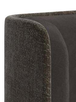 TEMPUR® Arc™ Ergo® Smart Luxury Upholstered Bed Frame, King Size - view 2, Dark Grey