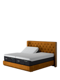 TEMPUR® Arc™ Ergo® Smart Luxury Upholstered Bed Frame, King Size, Gold