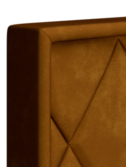 TEMPUR® Arc™ Ergo® Smart Quilted Upholstered Bed Frame, King Size - view 2, Gold