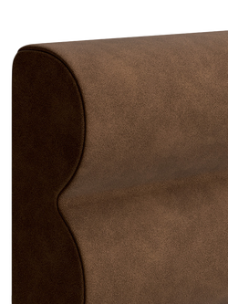 TEMPUR® Arc™ Ergo® Smart Vectra Upholstered Bed Frame, King Size - view 2, Brown