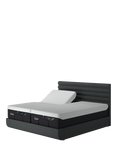 TEMPUR® Arc™ Ergo® Smart Vectra Upholstered Bed Frame, King Size, Dark Stone