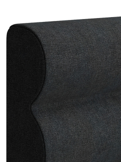 TEMPUR® Arc™ Ergo® Smart Vectra Upholstered Bed Frame, King Size - view 2, Dark Stone