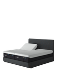 TEMPUR® Arc™ Ergo® Smart Vertical Upholstered Bed Frame, King Size, Dark Stone