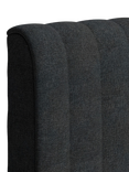 TEMPUR® Arc™ Ergo® Smart Vertical Upholstered Bed Frame, King Size, Dark Stone