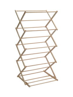 Garden Trading Folding Clothes Horse, Natural, Natural