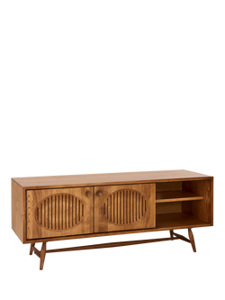 ercol for John Lewis Bellingdon TV Media Unit, Ash, Vintage Ash