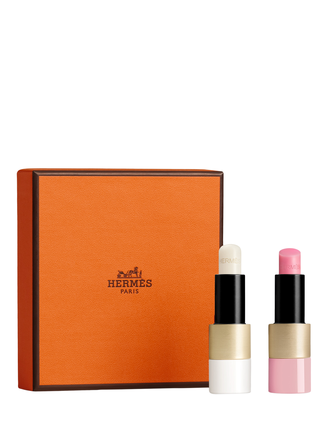Product image 1 of 4, which shows Hermès Rouge Hermès And Rose Hermès Makeup Gift Set