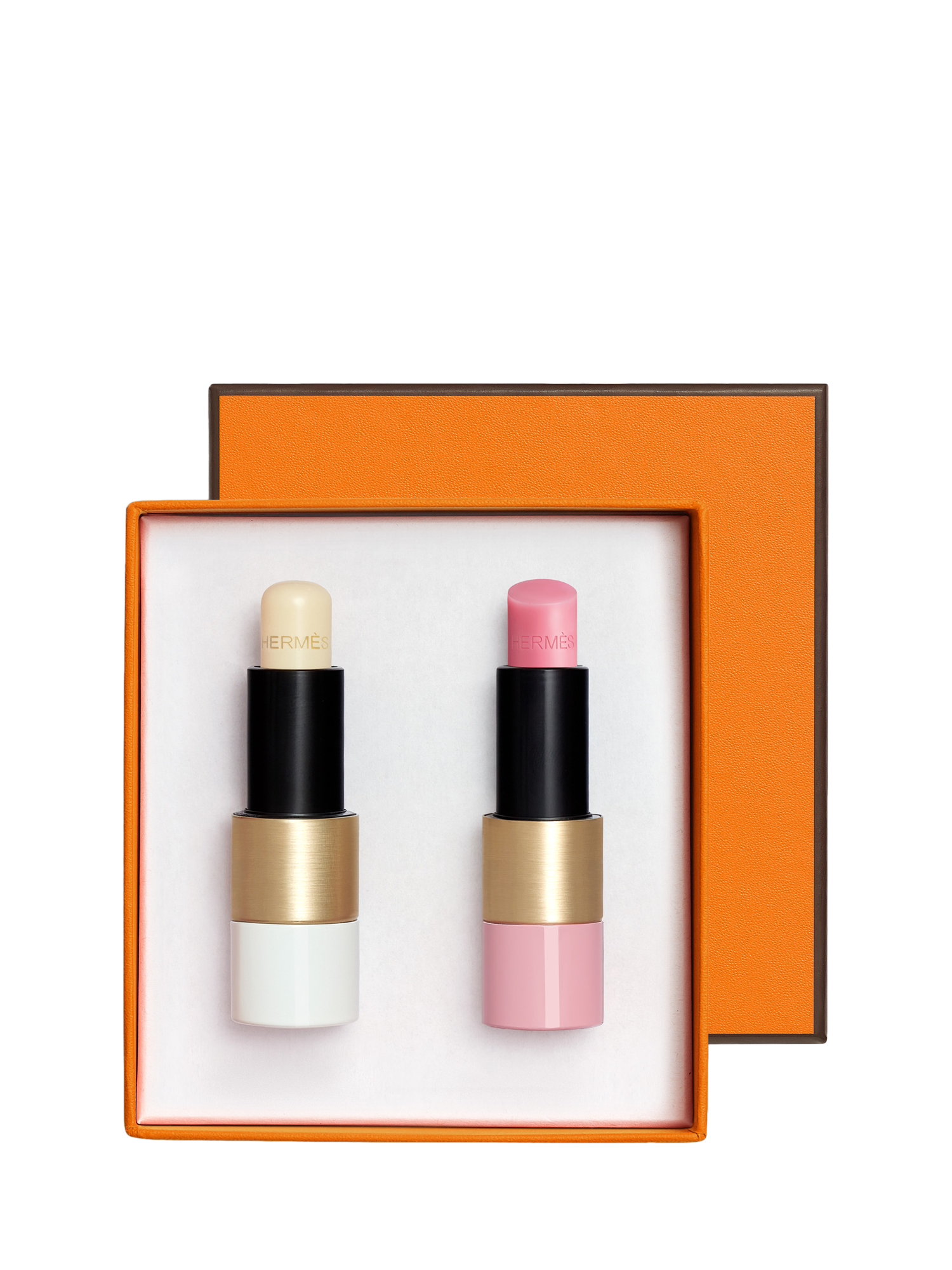 Product image 2 of 4, which shows Hermès Rouge Hermès And Rose Hermès Makeup Gift Set