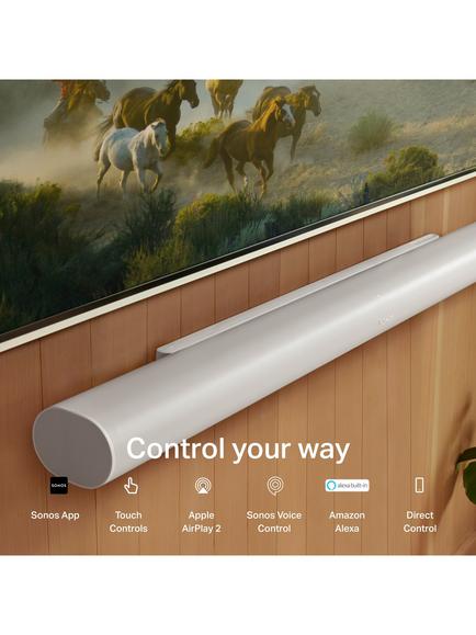 Sonos Arc Ultra Smart Soundbar with Dolby Atmos & Voice Control - view 2, White