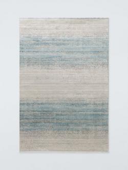 John Lewis Distressed Ombre Rug, Blue