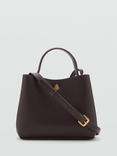 Mango Pedra Mini Bag, Dark Brown