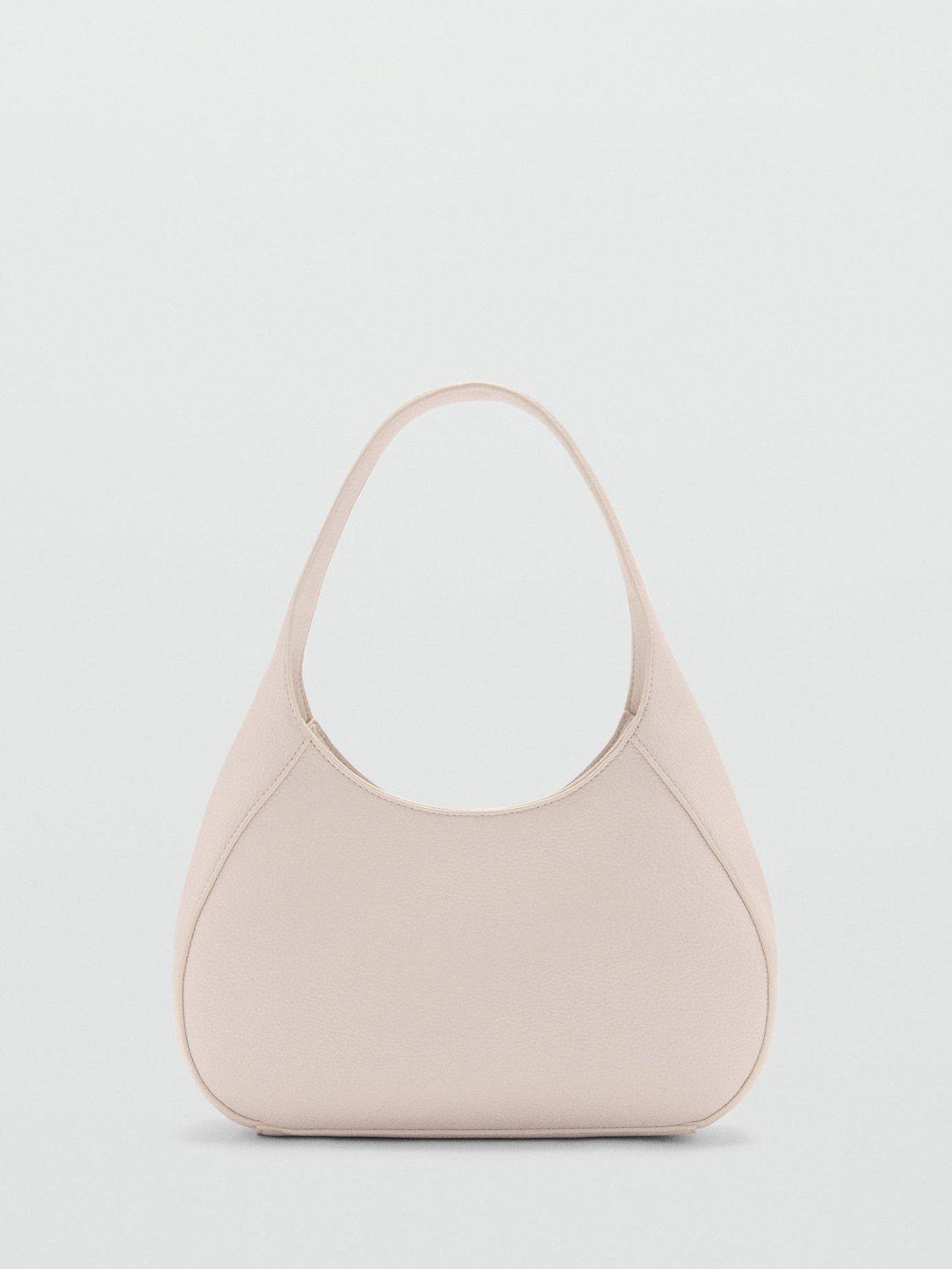 Product image 1 of 4, which shows Mango Rafa Shoulder Bag, Natural White