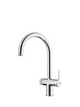 Franke Maris 3-in-1 Mechanical Water Hub Boiling Hot Water Swivel Spout Single Lever Kitchen Tap, Matt Black