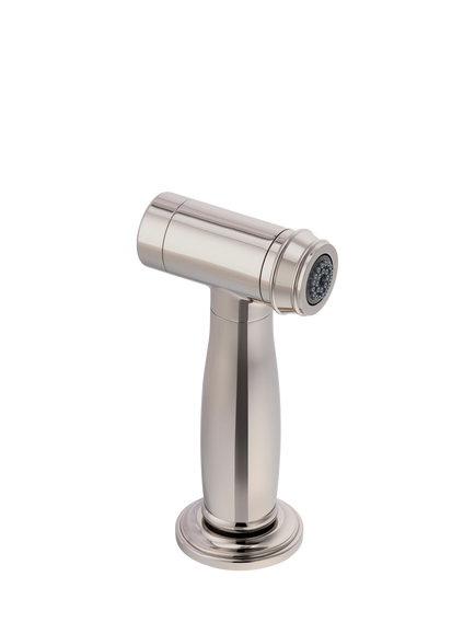 Franke Heritage Perla Pull-Out Rinse Tap, Polished Nickel